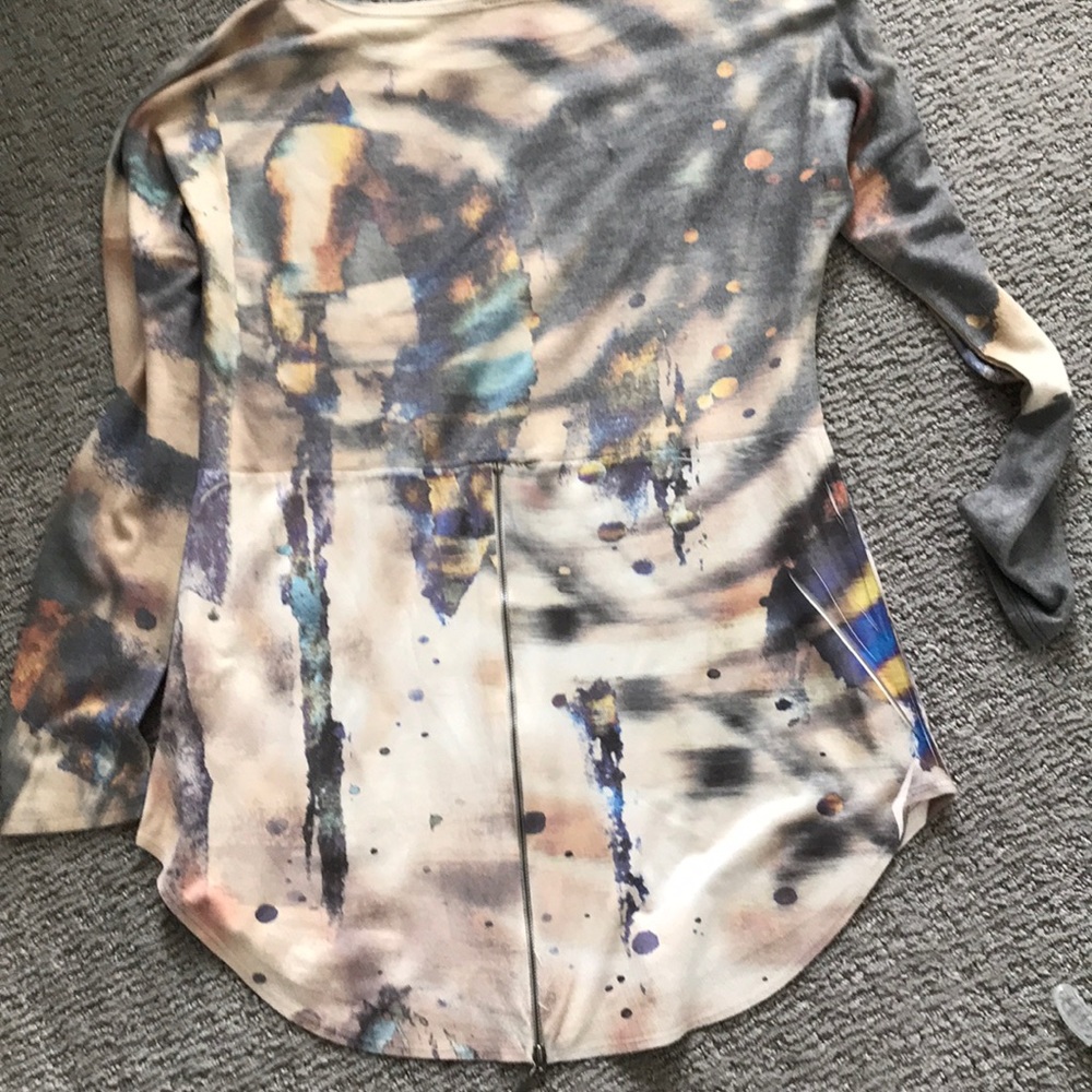 Gorgeous Unique Multi Colored Tunic - image 5